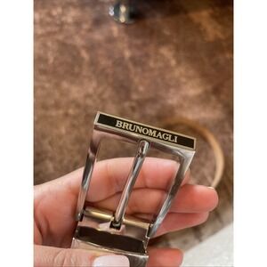 Bruno Magali Mens Belt Brown Leather